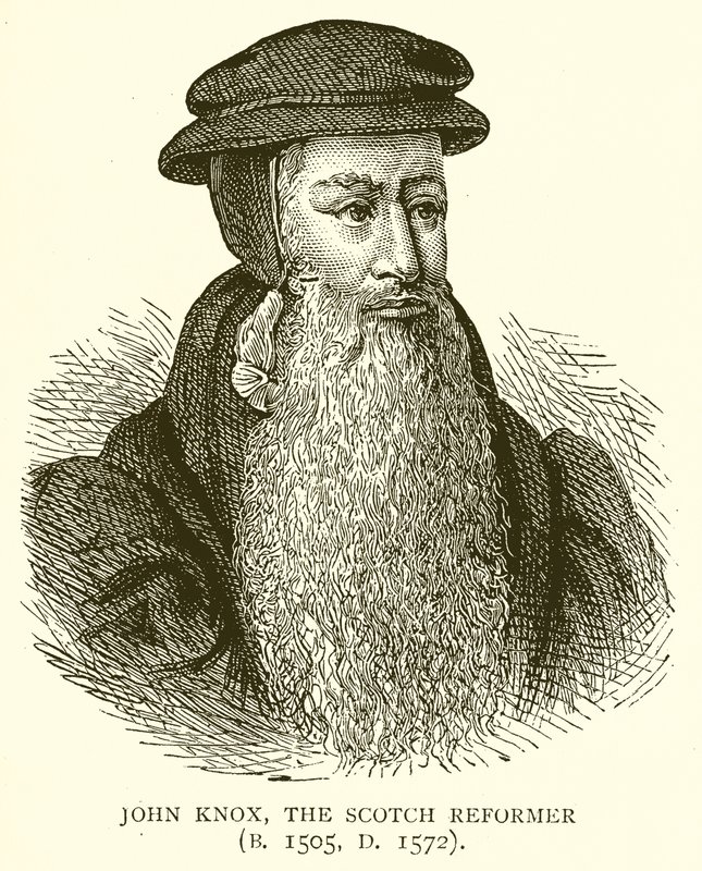 John Knox, de Schotse hervormer (geb. 1505, gest. 1572) door English School