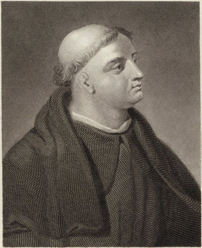 John Lydgate van Bury door English School