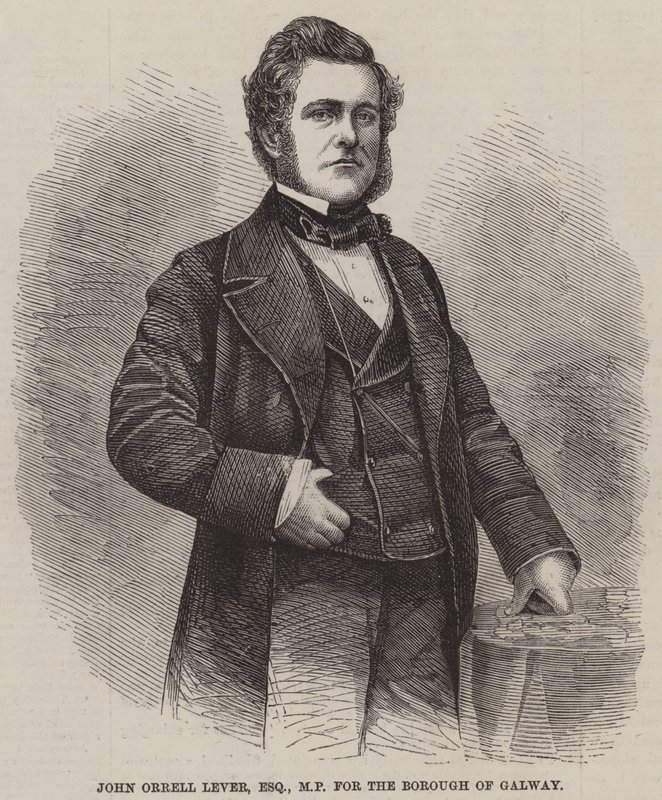John Orrell Lever, Esquire, MP voor het Borough van Galway door English School