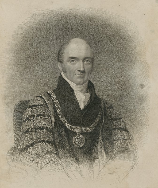 John Thomas Thorp, Lord Mayor van Londen in 1815 door English School