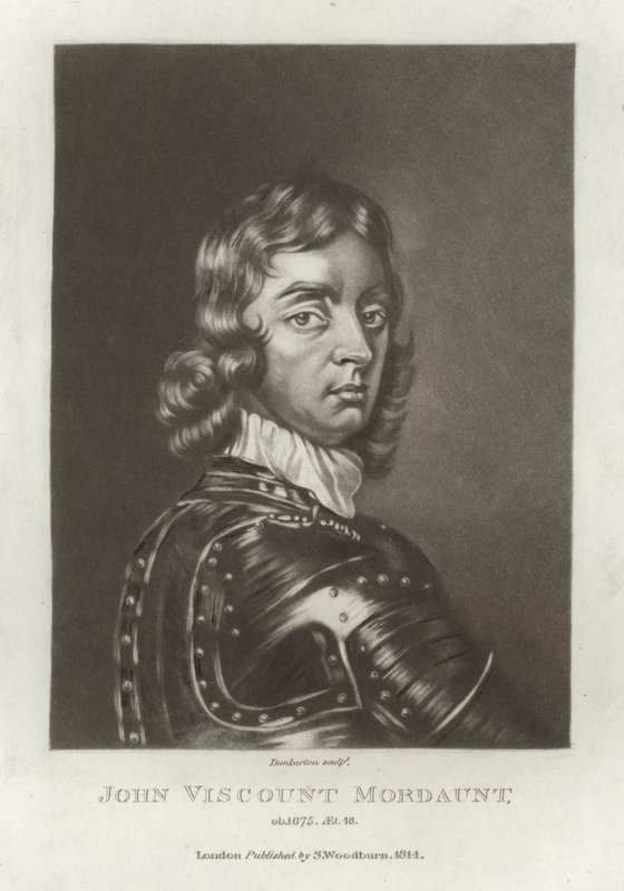 John Burggraaf Mordaunt door English School
