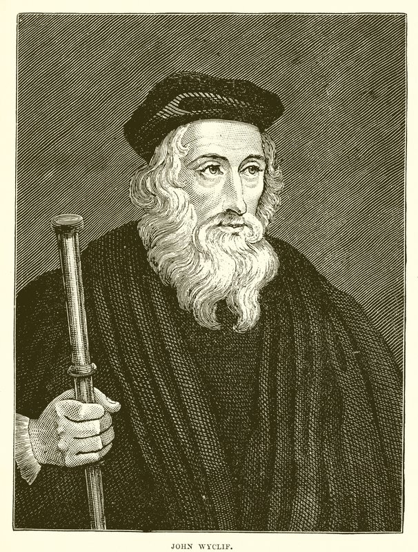 John Wyclif door English School