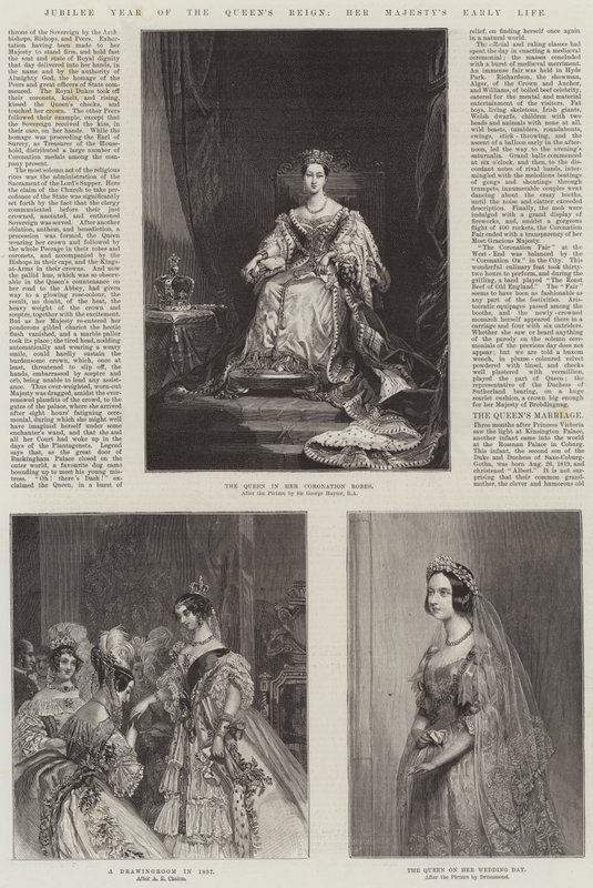 Jubileumjaar van het Regeren van de Koningin, Haar Majesteits Vroege Leven door English School