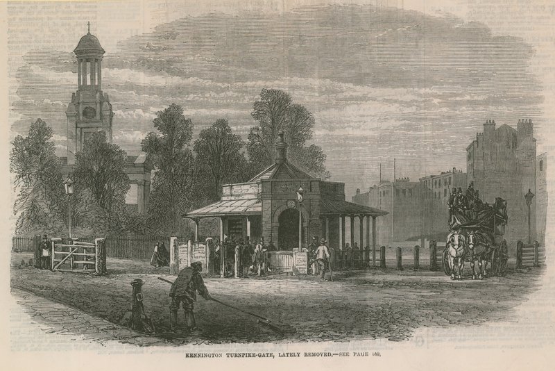 Kennington Tolpoort door English School