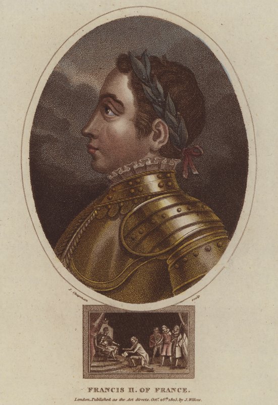 Koning Frans II van Frankrijk door English School