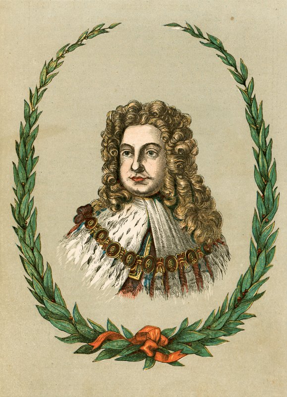 Koning George III door English School