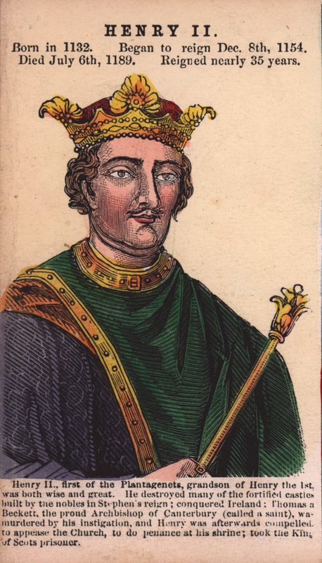 Koning Hendrik II door English School