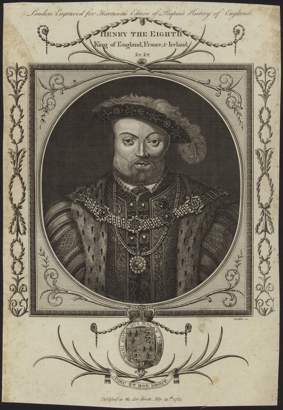 Koning Hendrik VIII van Engeland door English School