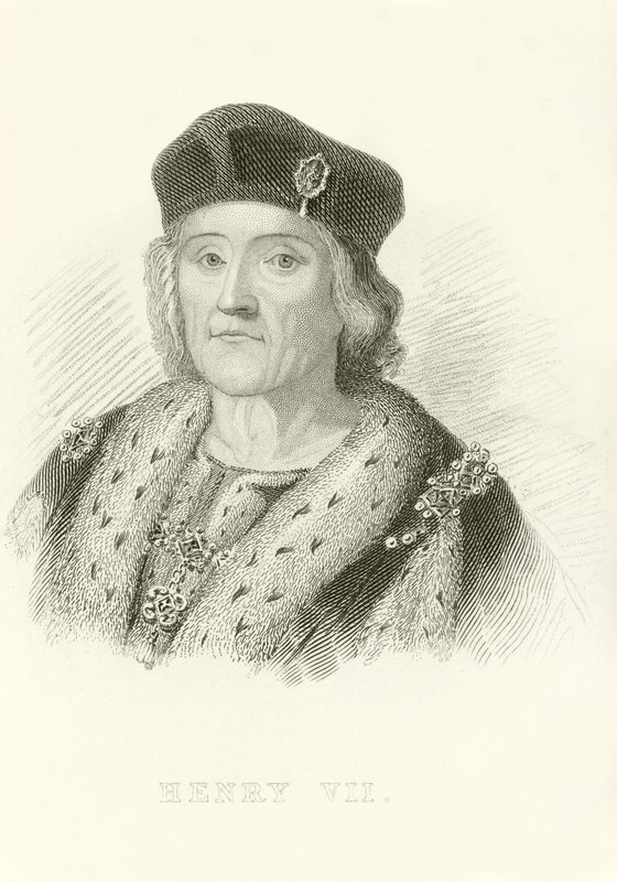 Koning Hendrik VII door English School