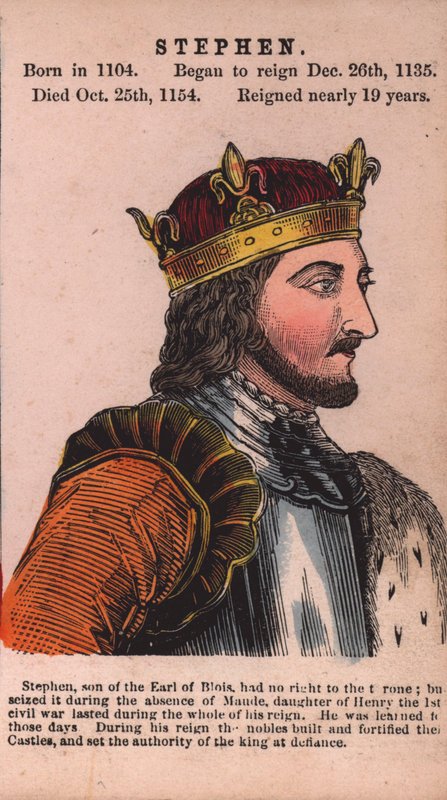 Koning Stephen door English School