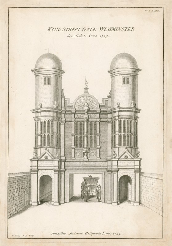 King Street Gate, Westminster door English School