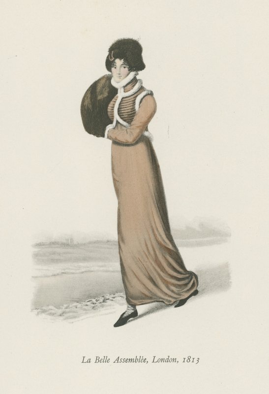 La Belle Assemblee, Londen, 1813 door English School
