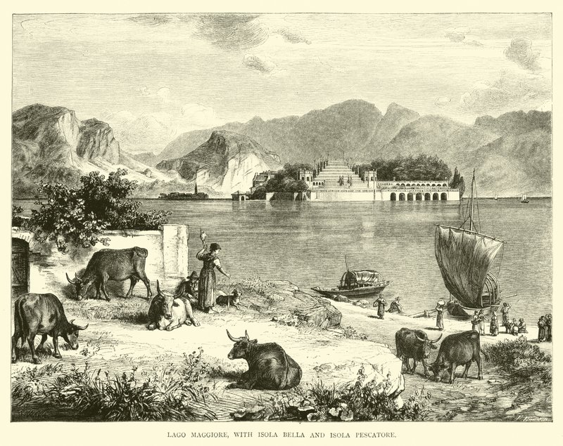 Lago Maggiore, met Isola Bella en Isola Pescatore door English School