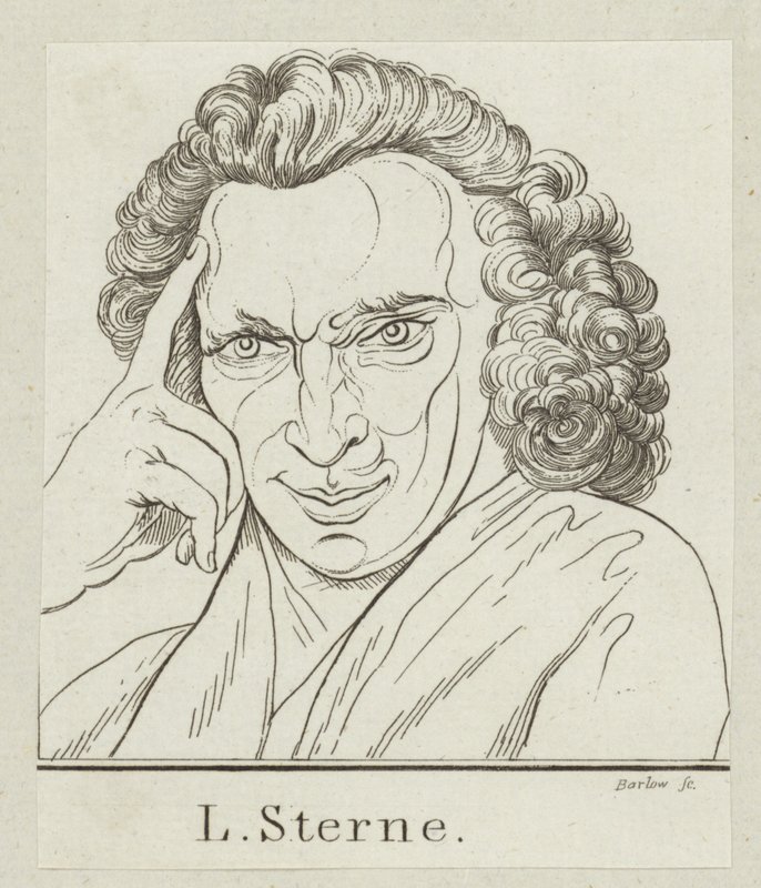 Laurence Sterne door English School