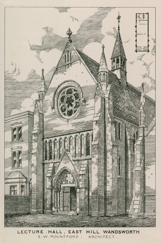 Lezingzaal in Wandsworth door English School