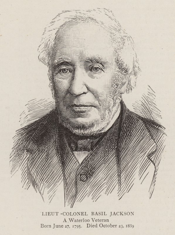 Luitenant-kolonel Basil Jackson door English School