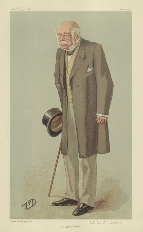 Luitenant-Kolonel Sir George Archibald Leach door English School