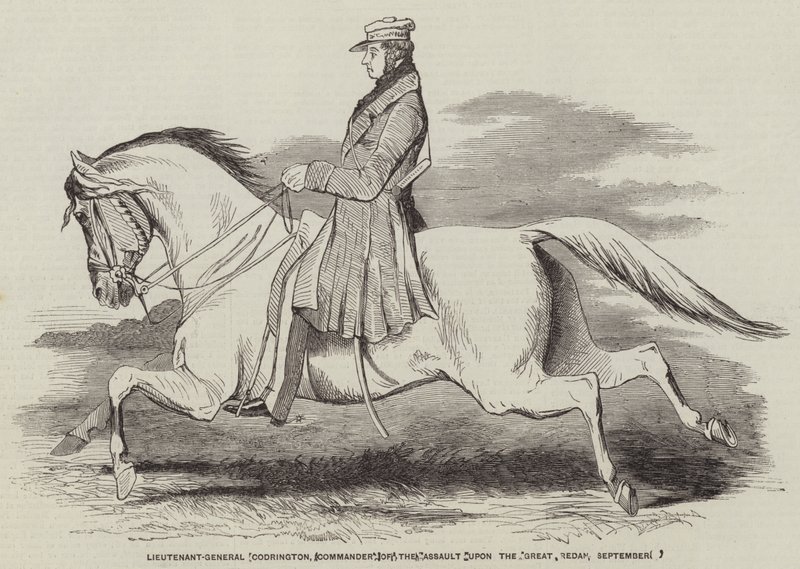 Luitenant-Generaal Codrington, Commandant van de Aanval op de Grote Redan, 9 september door English School