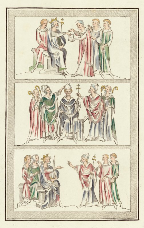 Leven van Thomas Becket door English School