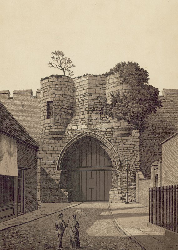 Lincoln, Kasteelpoort door English School