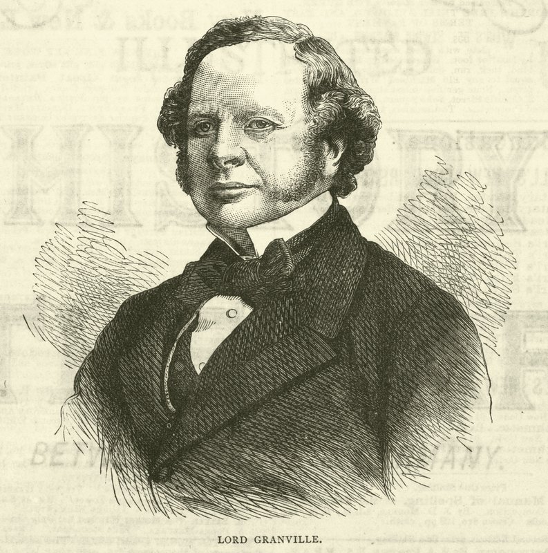 Lord Granville, november 1870 door English School