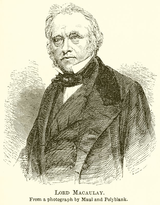 Lord Macaulay door English School