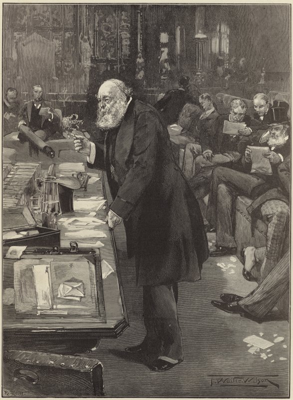 Lord Salisbury over de parochieraadswet in het Hogerhuis door English School