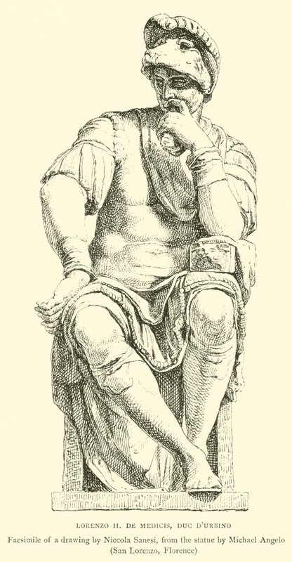 Lorenzo II, De Medici, Hertog van Urbino door English School