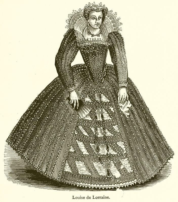 Louise de Lorraine door English School