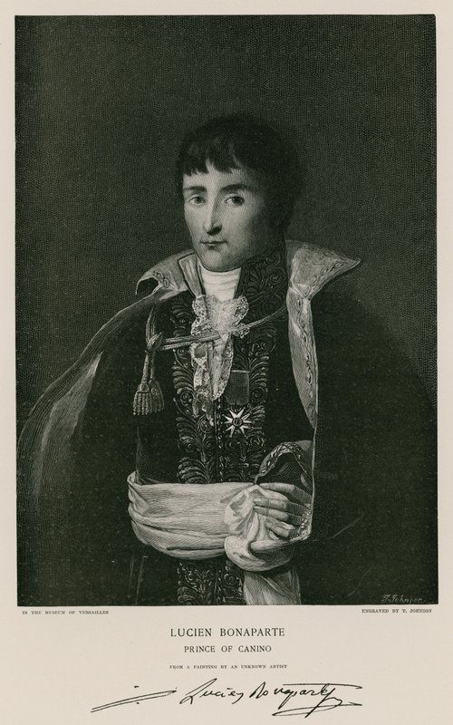 Lucien Bonaparte door English School