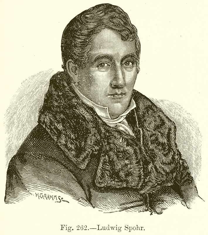 Ludwig Spohr door English School
