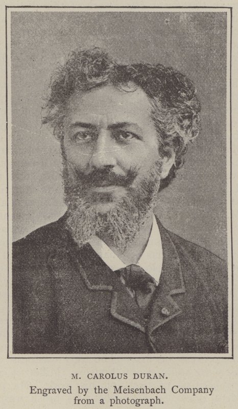 M Carolus Duran (gravure) door English School