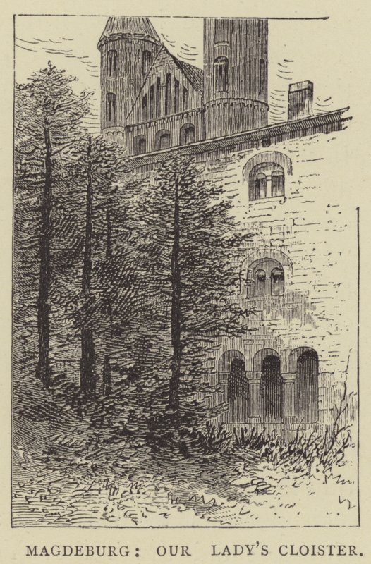 Magdeburg, Onze-Lieve-Vrouwe Klooster door English School