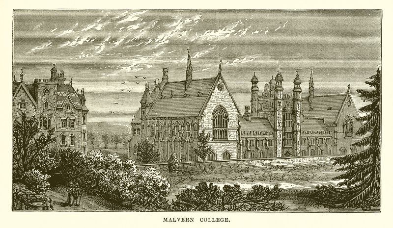 Malvern College door English School