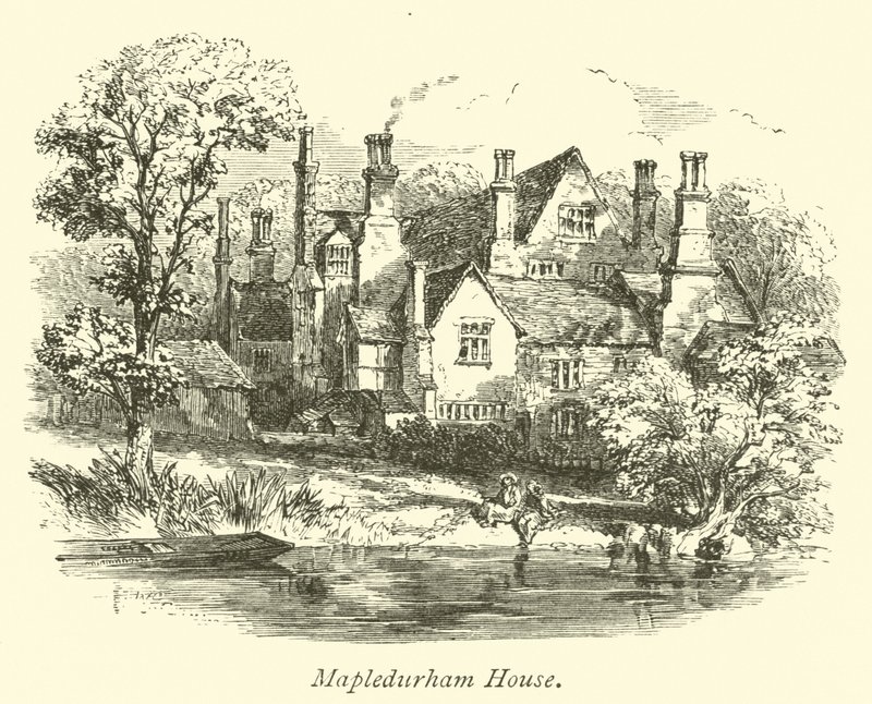 Mapledurham Huis door English School
