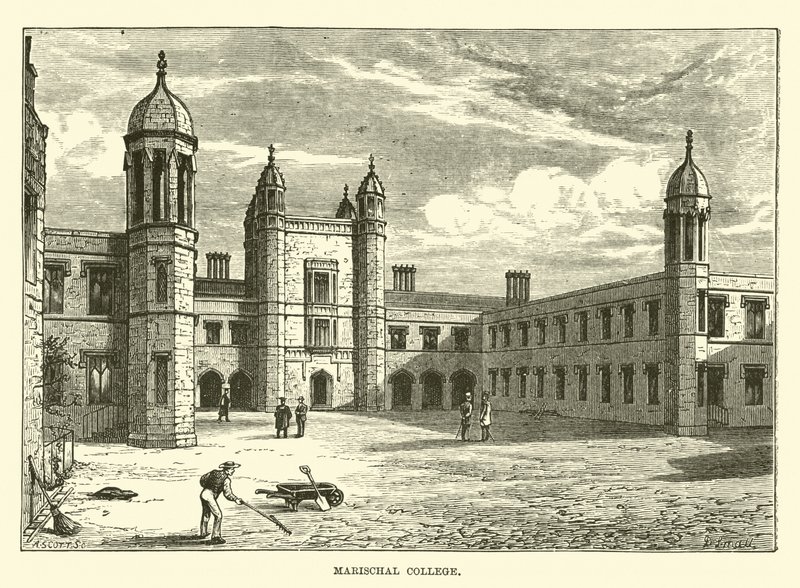 Marischal College door English School