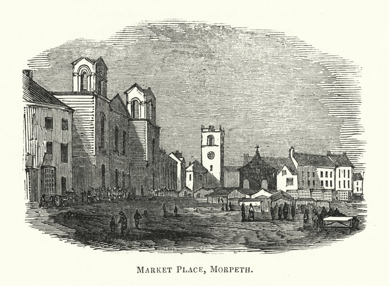 Marktplaats, Morpeth door English School