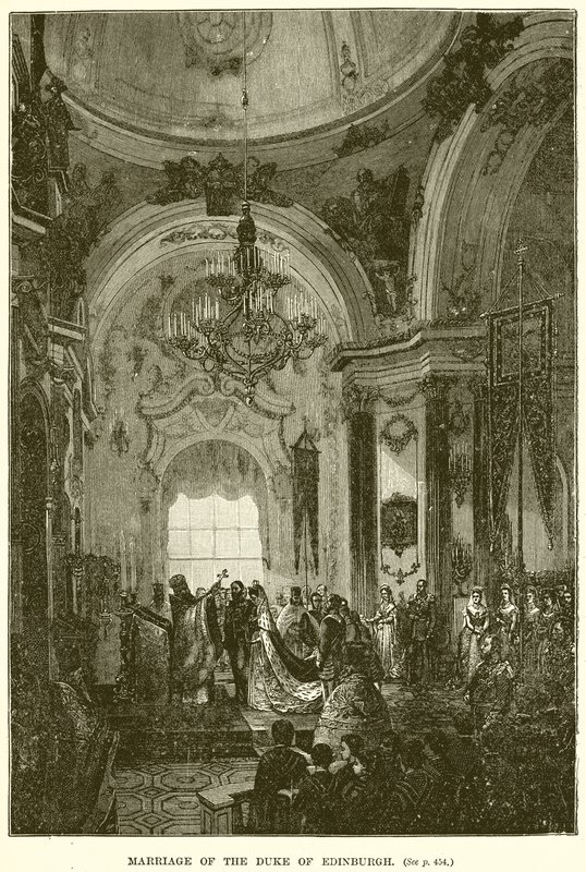 Het Huwelijk van de Hertog van Edinburgh door English School