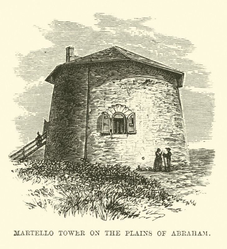 Martellotoren op de Vlakte van Abraham door English School
