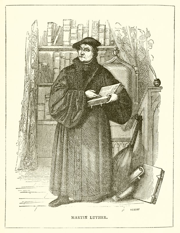 Maarten Luther door English School