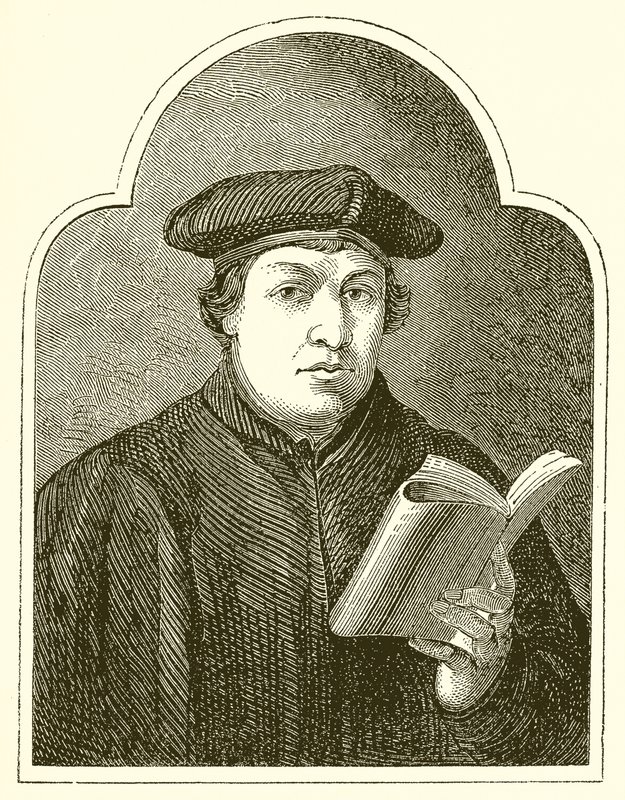 Maarten Luther door English School
