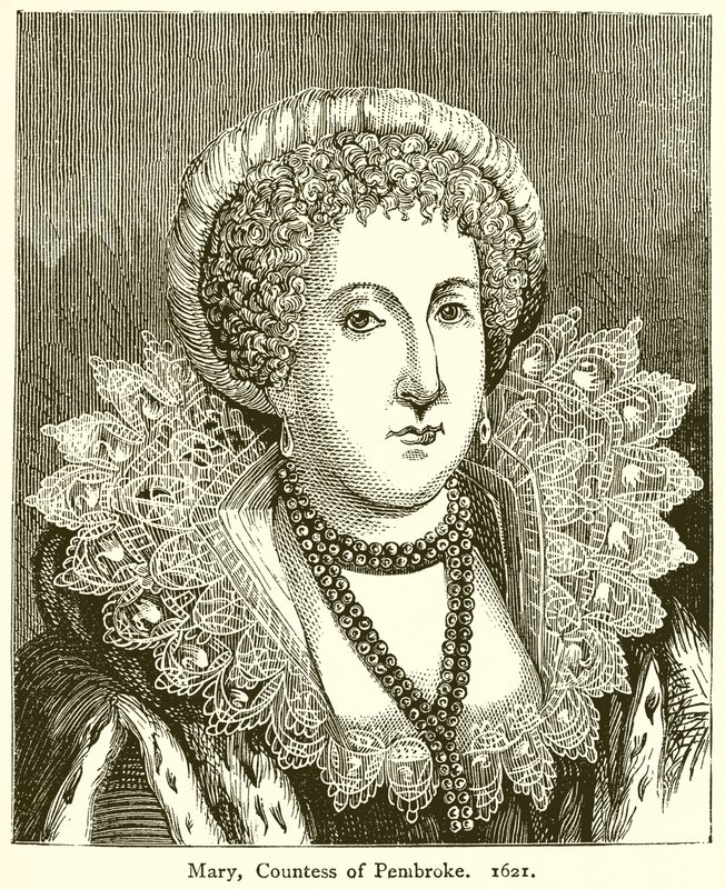 Mary, Gravin van Pembroke door English School