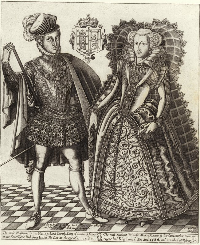 Mary, Queen of Scots, en Henry Stuart, Lord Darnley door English School
