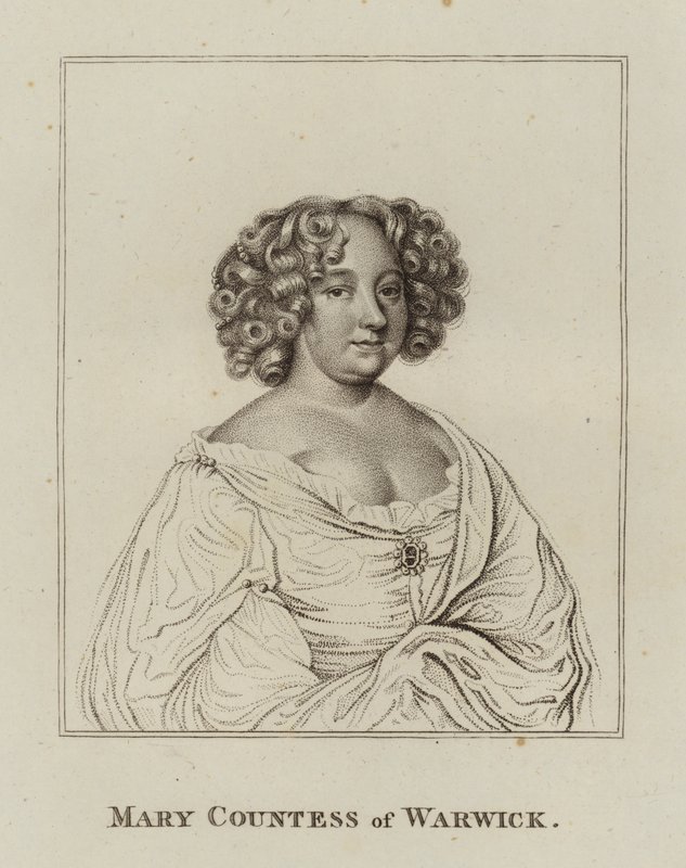 Mary Rich, Gravin van Warwick door English School