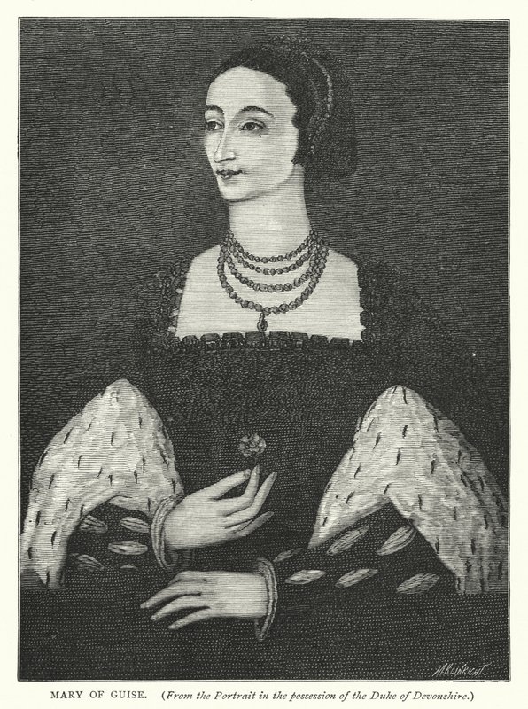 Mary van Guise door English School