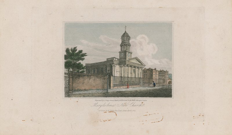 Marylebone Nieuwe Kerk door English School