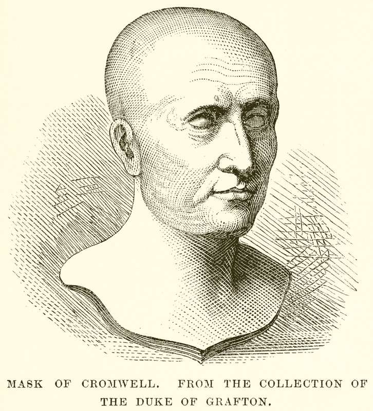 Masker van Cromwell door English School