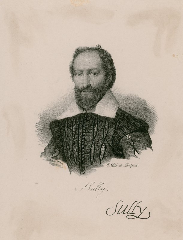 Maximilien de Béthune, eerste Hertog van Sully door English School