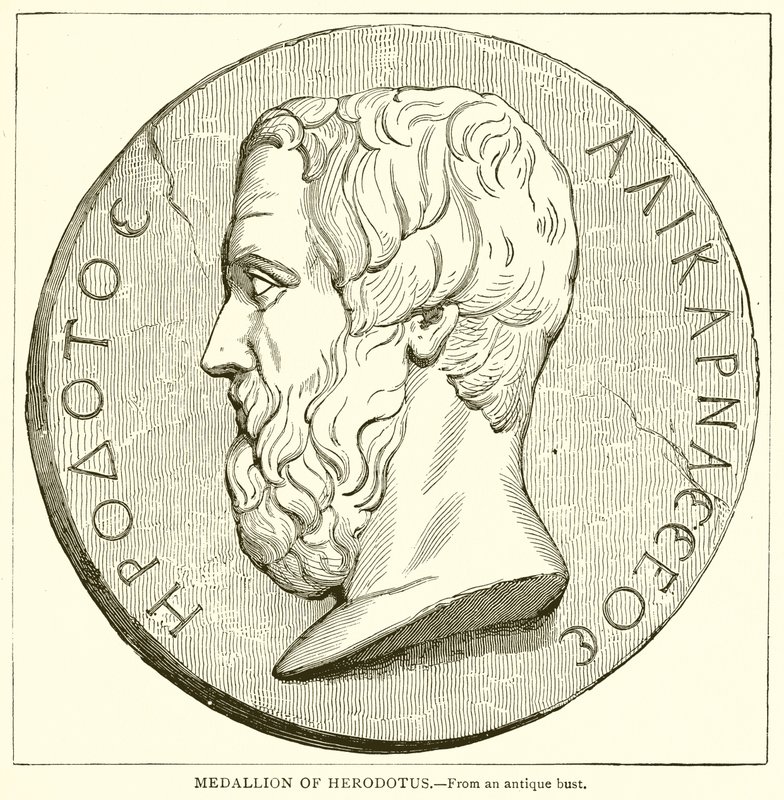 Medaille van Herodotus door English School
