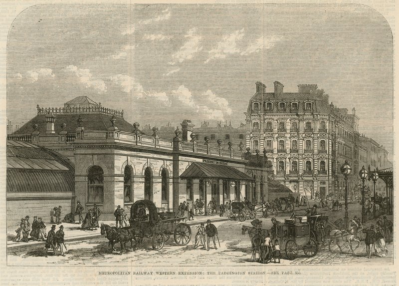 Uitbreiding van de Metropolitan Railway door English School